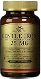 Solgar Gentle Iron 25 MG (IRON BISGLYCINATE) 180 Vegetable Capsules