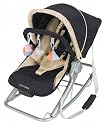 Maclaren 2-in-1 Baby Rocker and Chair, Black and Champagne