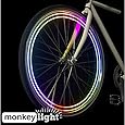 MonkeyLectric 40 lm Waterproof 4 Full Colored LED Bike Wheel Light