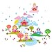 WallCandy Arts French Bull Wall Decals, Princess