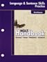 Holt Handbook: Language & Sentence Skills Practice : Grammar, Usage, Mechanics & Sentences Third Course