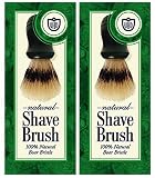 Van der Hagen Natural Shave Brush, 2 ct (Quantity of 3)