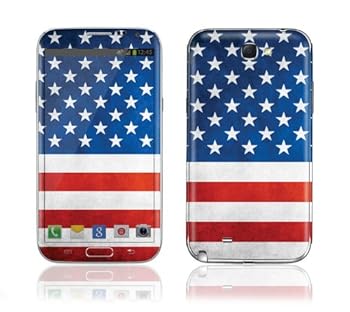 Flag of United States Decorative Vinyl Skin Decal Sticker for Samsung Galaxy Note II GT-N7100 Cell Phone
