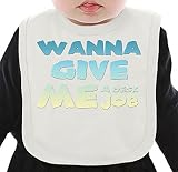 Wanna give me a desk job? ネクタイを有する有機ビブ Medium