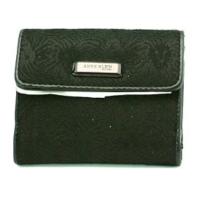 Anne Klein Flap Wallet (Black)