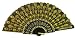 Black Lace Folding Fan #G191G
