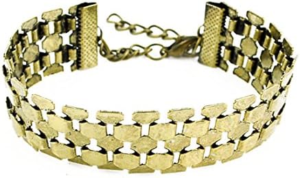 Huan Xun Iron Mesh Chain Multi Layers Antique Jewelry Bracelets, Br-1302,4 Pcs Per Lot
