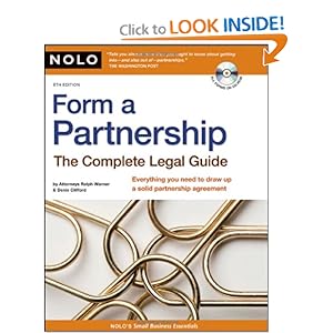 Form a Partnership - Ralph Warner Attorney