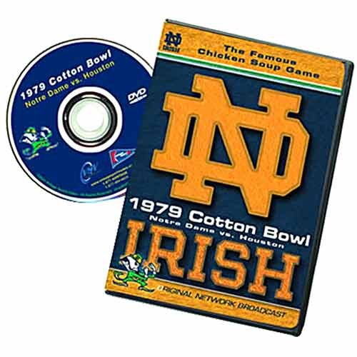Notre Dame Fighting Irish 1979 Cotton Bowl Dvd