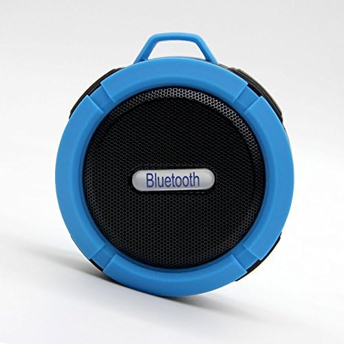 Winsbotech Premium Wireless Bluetooth Waterproof Shower Speaker Hands-free Outdoor Portable Speakerphone with Built-in Miccrophone, 5W Speaker, Dedicated Suction Cup (blue)