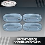 1997-2003 Ford Expedition Chrome Door Handle Covers (with passenger Keyhole) 