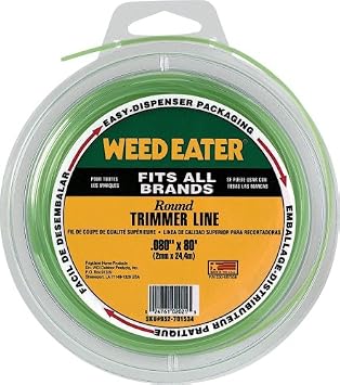 Weed Eater .080-Inch by 80-Foot Bulk Round String Trimmer Line 952701534 Weed Eater .080-Inch by 80-Foot Bulk Round String Trimmer Line 952701534