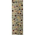 Shaw Living Zing Garden Rug - Sage (2'6"x7'8" Runner)