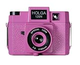 Holga 178120  Holgawood Collection Plastic Camera (Pink)