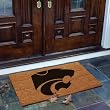 Kansas St - Flocked Door Mat Kansas St - Flocked Door Mat