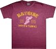 Saved by the Bell Bayside Tigers Invitational T-shirt Maroon