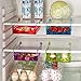 Multipurpose Fridge Storage Sliding Drawer Freezer Storage Shelf Refrigerator Organizer Space Saver Shelf by Unknown