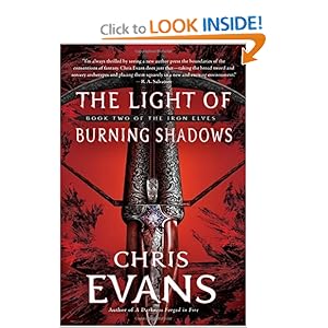 The Light of Burning Shadows  Book Two of the Iron Elves
