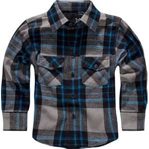 BLUE CROWN Lock Up Boys 4-7 Flannel Shirt