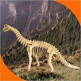 3D Woodcraft Construction Velociraptor Puzzle, Dragon, Baby 3D Puzzle, New Arrival