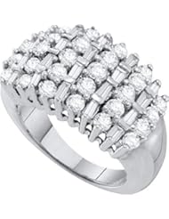 2.0CTW DIAMOND CLUSTER RING