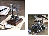 Classic Desktop Accessory Medieval War Justice Machines Cast Iron - Set of 2