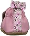 Robeez Tina Tulip Soft Sole Crib Shoe (Infant), Prism Pink, 12-18 Months M US
