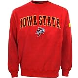 Iowa State Cyclones Red Automatic Crew Sweatshirt