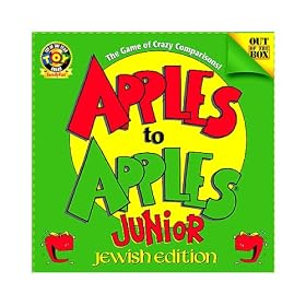 Jewish Educational Toys Apples to Apples Junior 9 Plus Jewish Edition by Jewish Educational Toys