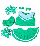 Green & White Cheerleader Outfit fits Webkinz, Shining Star and 8