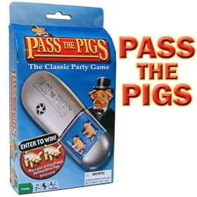 Pass The Pigs Game by Winning Moves