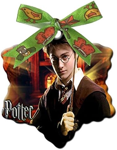 Harry Potter Custom Unique Fashion Snowflake Shape Ceramics Christmas Gifts Home Decoration