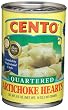Cento Quartered Artichoke Hearts in Brine, 14-Ounce Cans (Pack of 12)