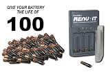 Viatek Renu It Renues alkaline batteries and recharges rechargeable batteries - RE01C