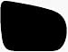 2001 PONTIAC AZTEK Convex Passenger Side Mirror Glass