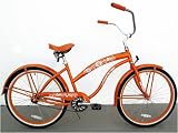 GreenLine Beach Cruiser Bicycle - BC106 Women's Orange