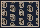 San Diego Padres 5' 4 x 7' 8 Team Repeat Area Rug