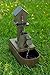 Alpine MAZ260 Birdhouse into Water Can Floor Fountain, 24