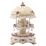Laxury LED Illumination Carousel Music Box (Model Mp2087,polyresin)IMAGE