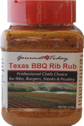 Texas BBQ Rib Rub Seasoning by Gourmet4Today