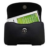 Horizontal Leather Case with Belt Clip/Loop for the Toshiba e755