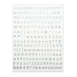 Martha Stewart Crafts Stamp, San Serif