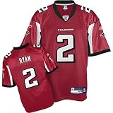 Matt Ryan Atlanta Falcons RED Equipment - Replica NFL YOUTH Jersey