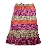 Ave Blu - Girls Floral Skirt, Multi