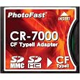 PhotoFast SDHC to CF�ϊ��A�_�v�^�[�u���X�^�[�p�b�P�[�W�ESDHC16GB�Ή��E1�����ۏ� CR-7000 PhotoFast