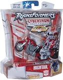 Transformers Year 2006 Cybertron Series Earth Planet Scout Class 4-1/2 Inch Tall Robot Action Figure - Autobot HIGHTAIL with Blaster Rifle and Cyber Planet key