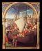 Hans Memling (Cologne, the Rhine to Bayenturm lot of big-Saint-Martin (in the foreground Martyrdom of St. Ursula)) Framed Art Poster Print - 11 X 17