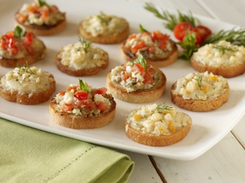 The Perfect Bite Co Crostini- Caramelized Onion And Gorgonzola, 6 Count, 11.5-Ounce Box... by The Perfect Bite Co