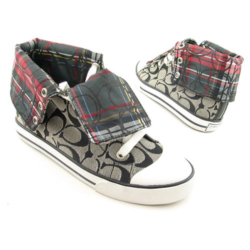 Coach Bonney Sneakers Shoes Gray Womens product image