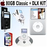 Apple 80GB iPod classic (Silver) + Deluxe Accessory Kit